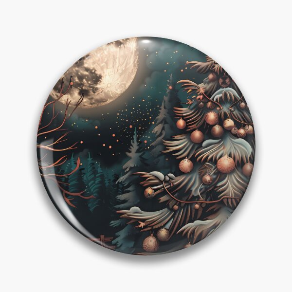 Item preview, Winter landscape. Winter night. designed and sold by MagelliShop.