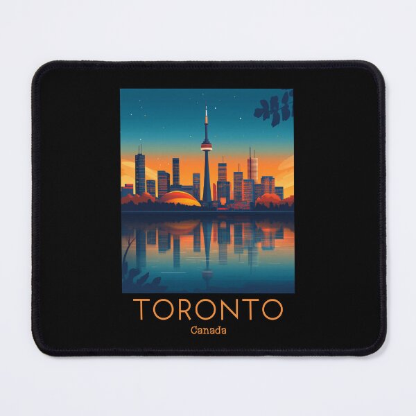 Item preview, Vintage Travel Illustration of Toronto - Canada  designed and sold by GoodOldVintage.