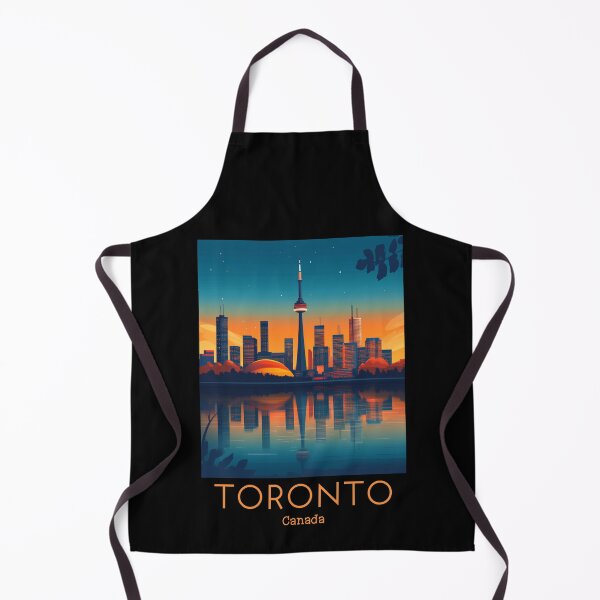 Item preview, Vintage Travel Illustration of Toronto - Canada  designed and sold by GoodOldVintage.