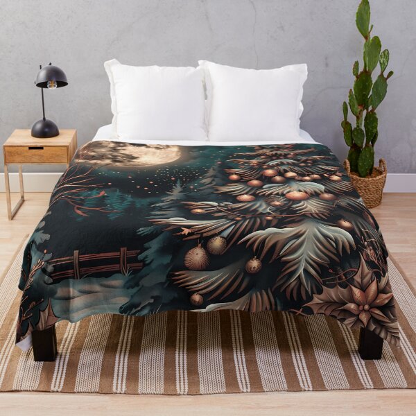 Item preview, Winter landscape. Winter night. designed and sold by MagelliShop.