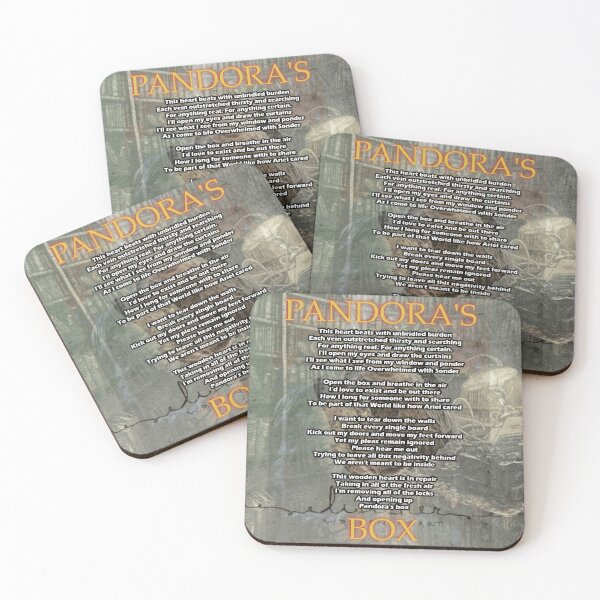 Item preview, A POEM I WROTE CALLED "PANDORAS BOX" designed and sold by OuterVoidLabs.