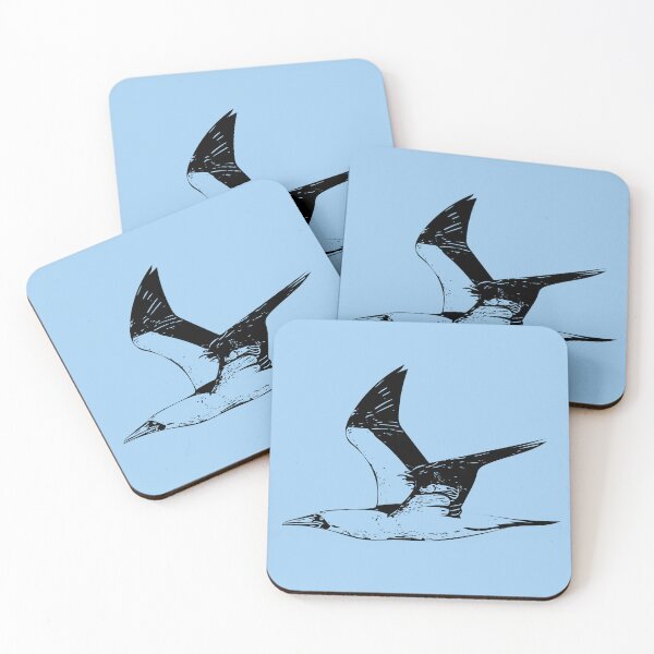 Item preview, Masked Booby Flying Black Design  designed and sold by designsasstultd.