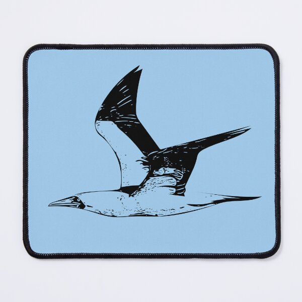 Item preview, Masked Booby Flying Black Design  designed and sold by designsasstultd.
