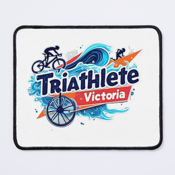 Item preview, Dynamic Triathlete Victoria - Swim, Bike, Run designed and sold by Triathlongram.