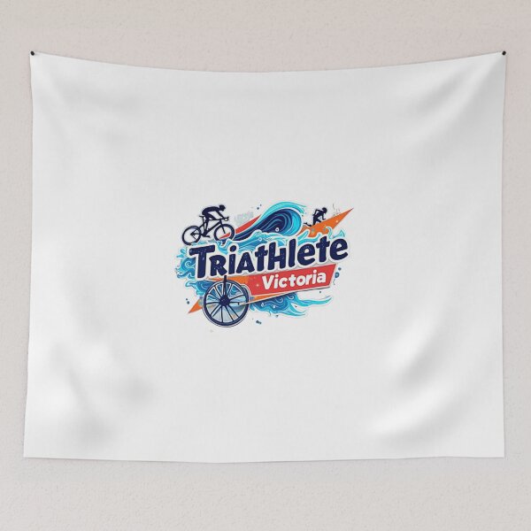 Item preview, Dynamic Triathlete Victoria - Swim, Bike, Run designed and sold by Triathlongram.