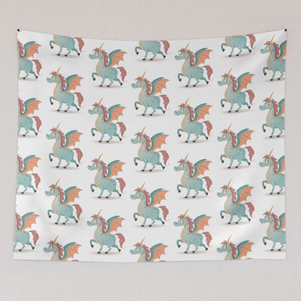 Item preview, Dragon Unicorn 15 designed and sold by AIfolklore.