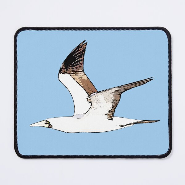 Item preview, Masked Booby Flying Black Alternate Design designed and sold by designsasstultd.