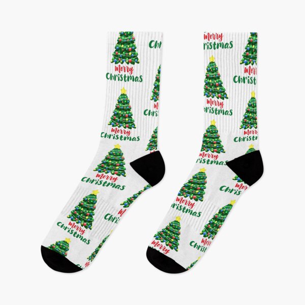 Item preview, Colorful Christmas Tree Merry Christmas designed and sold by NaneartMagical.