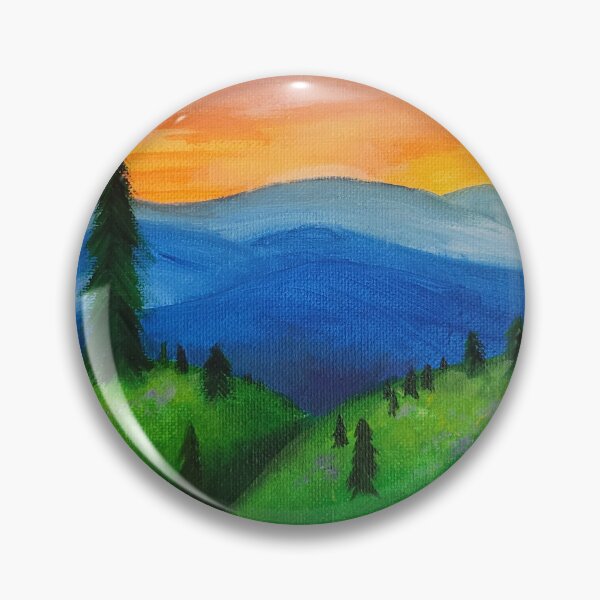 Item preview, Rolling Blue Hills designed and sold by Lailani Lynn.