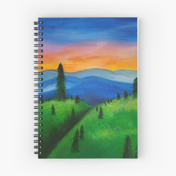 Item preview, Rolling Blue Hills designed and sold by Lailani Lynn.