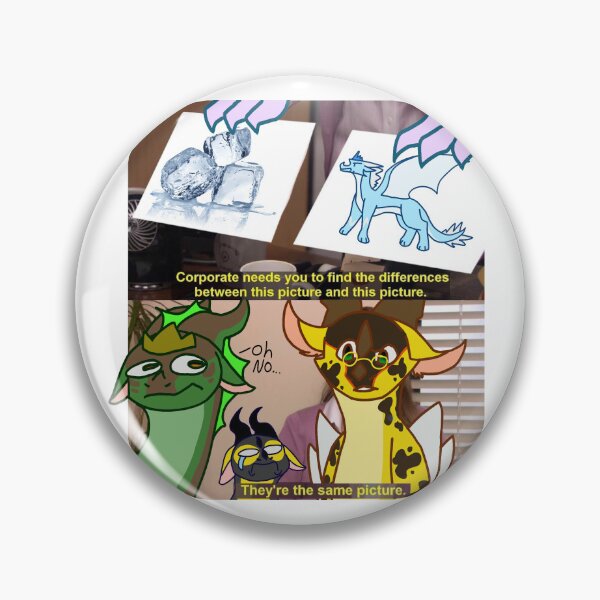 Item preview, wings of fire meme designed and sold by BeeTheDragon-1.