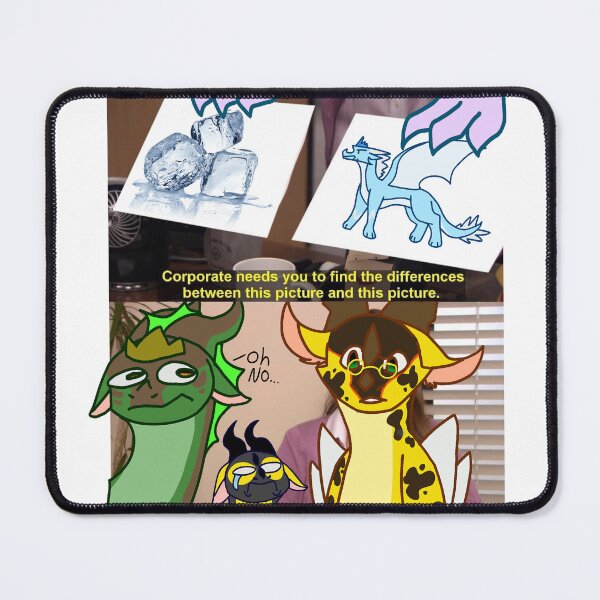 Item preview, wings of fire meme designed and sold by BeeTheDragon-1.