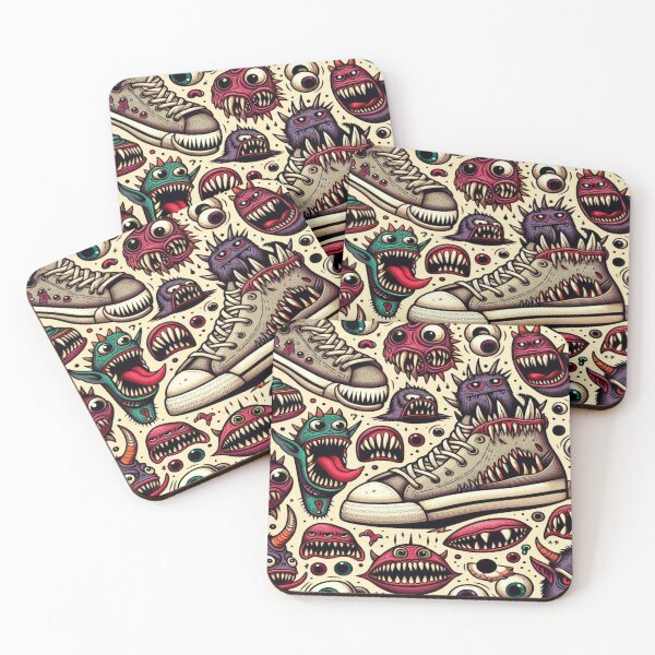 Item preview, Shoe Monster Madness– Perfect Gift designed and sold by Imaginarium of Chaos falcon88 .