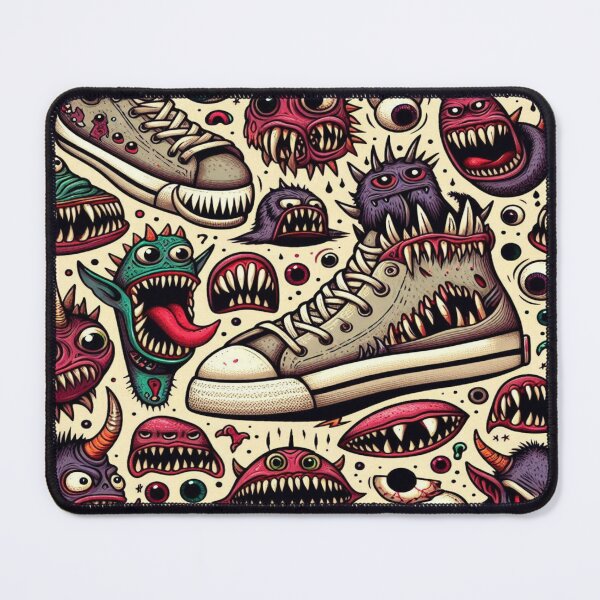 Item preview, Shoe Monster Madness– Perfect Gift designed and sold by Imaginarium of Chaos falcon88 .