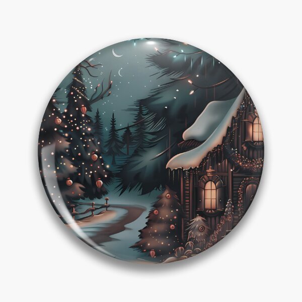 Item preview, Winter landscape. Winter night. designed and sold by MagelliShop.