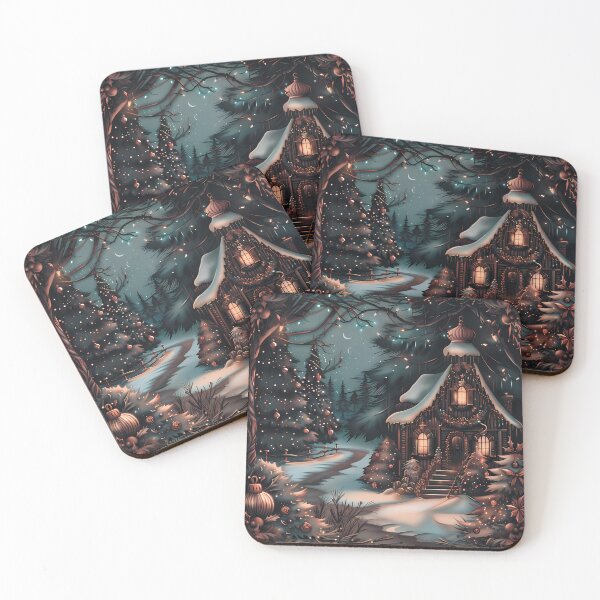 Item preview, Winter landscape. Winter night. designed and sold by MagelliShop.