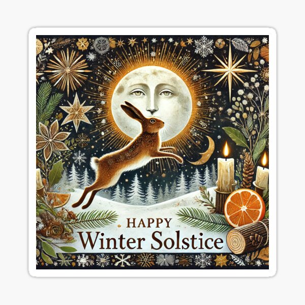 Item preview, WINTER SOLSTICE BLESSINGS designed and sold by ArizonaWitches.