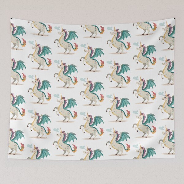 Item preview, Dragon Unicorn 16 designed and sold by AIfolklore.