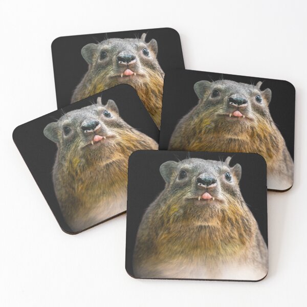 Item preview, Rock Hyrax Photo Cute Vampire Potato II designed and sold by matchamoonshop.