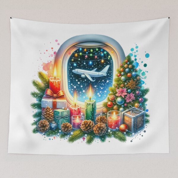 Item preview, Holiday Glow at 30,000 Feet designed and sold by PedroStyle.