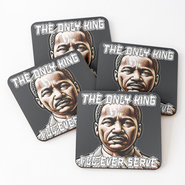 Item preview, The Only King I'll Ever Serve designed and sold by Nomadic Spirit Studios.