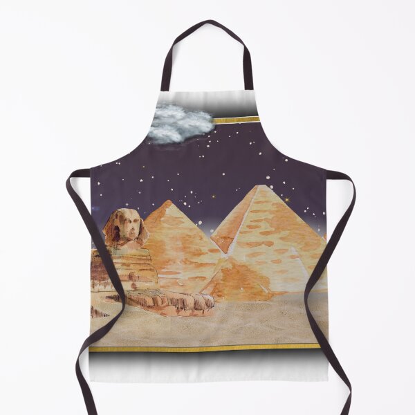 Item preview, Golden Night: Pyramids & Sphinx Under the Moon designed and sold by super611.