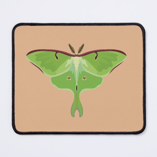 Item preview, L is for Luna Moth,Luna Moth – Ethereal Green Saturniidae Moth Illustration designed and sold by PrettylittlepastelUk.