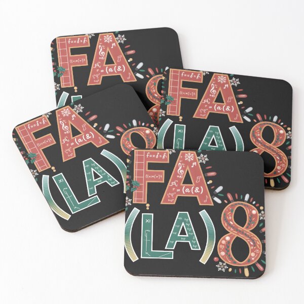 Item preview, FA (LA)8 Math Teacher Christmas Music Gifts For Teachers Men Women Girls Boys  designed and sold by TravelofArtist.