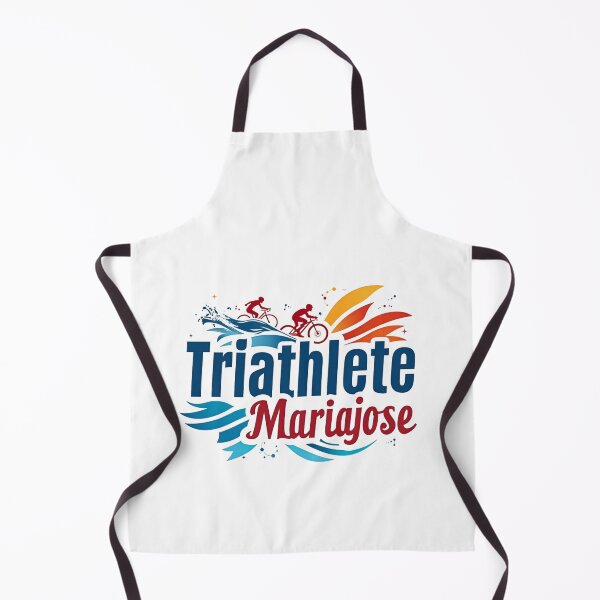 Item preview, Dynamic Triathlete María Jose - Swim, Bike, Run designed and sold by Triathlongram.