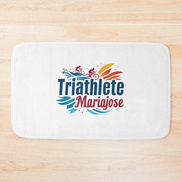 Item preview, Dynamic Triathlete María Jose - Swim, Bike, Run designed and sold by Triathlongram.