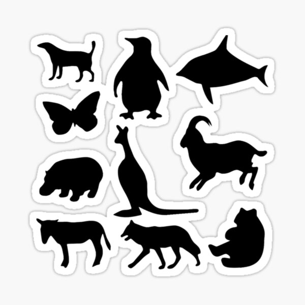 Download Animal Safari Svg Stickers Redbubble