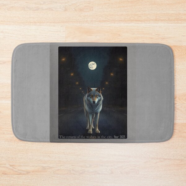 Item preview, Wolf dog in the city designed and sold by GiCapgraphics.