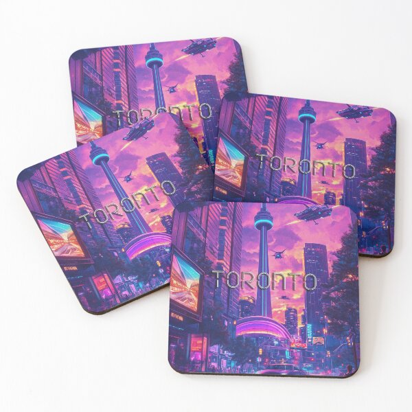 Item preview, Toronto Cyberpunk designed and sold by FuturiTravel.