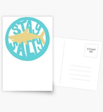 Haifisch-Design Postkarten