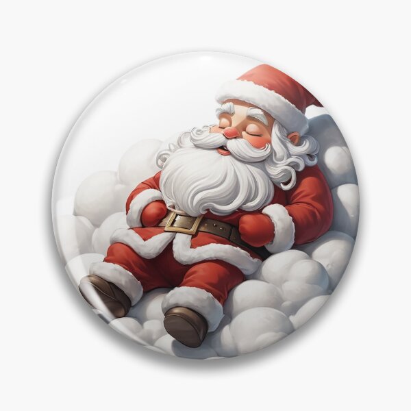 Item preview, Santa Claus Sleeping on a Cloud designed and sold by NacreArt.