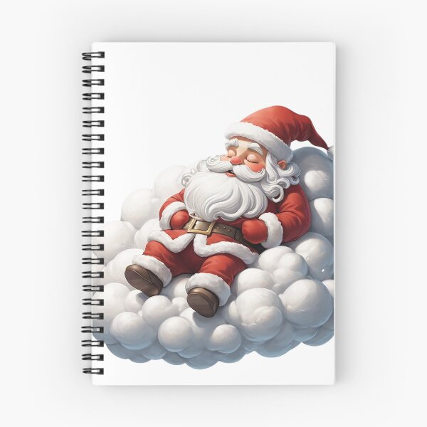 Item preview, Santa Claus Sleeping on a Cloud designed and sold by NacreArt.