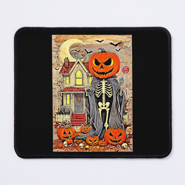 Item preview, Copy of Halloween Horror Night - Vintage Halloween Art Print designed and sold by Earth Nature Creations.