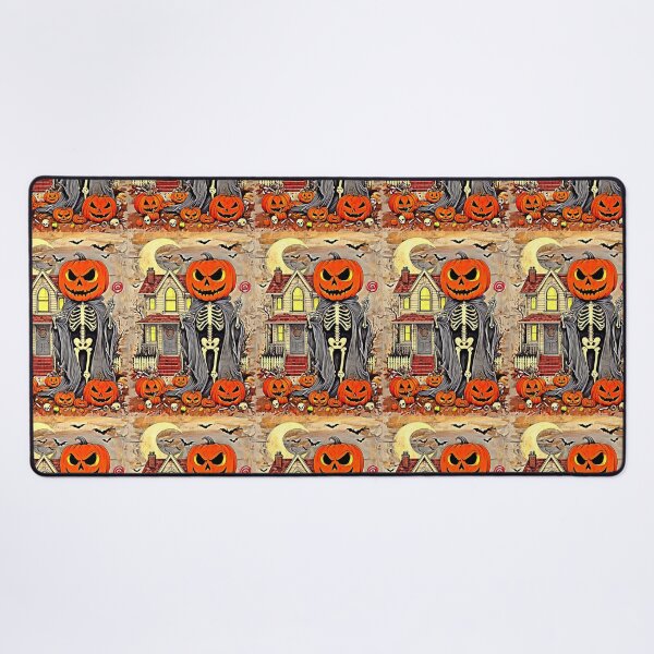 Item preview, Copy of Halloween Horror Night - Vintage Halloween Art Print designed and sold by Earth Nature Creations.