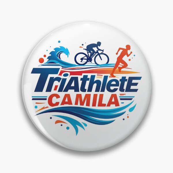 Item preview, Dynamic Triathlete Camila - Swim, Bike, Run designed and sold by Triathlongram.