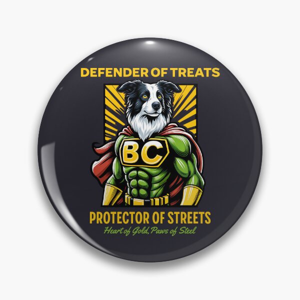 Artikelvorschau, Border Collie, Heldenhund entworfen und verkauft von RockBeeDesigns.