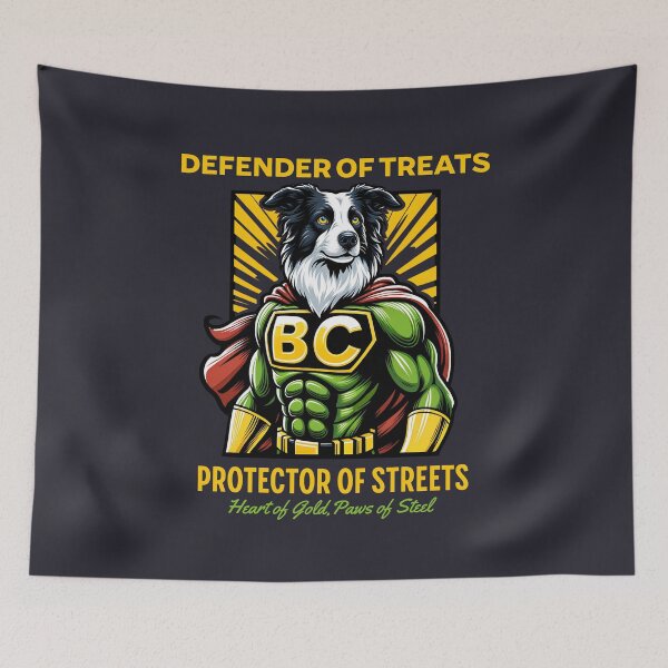 Item preview, Border Collie Hero Dog designed and sold by RockBeeDesigns.
