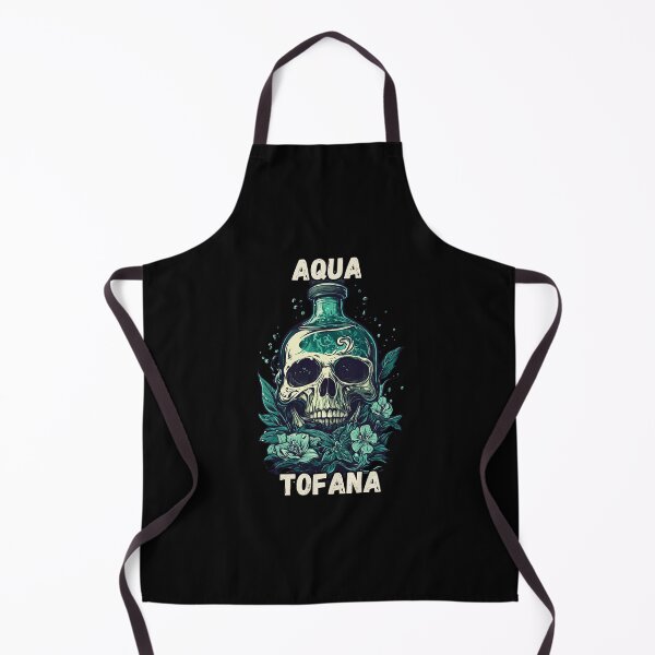 Item preview, Aqua Tofana And Skull With Flowers designed and sold by MarcinDesign.