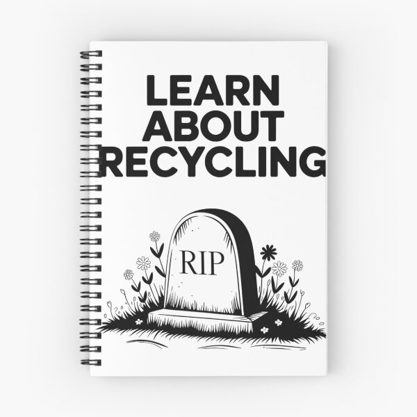 Item preview, Learn About Recycling, Graves, and Tombstones - Educational & Thoughtful designed and sold by Colorful-Garden.