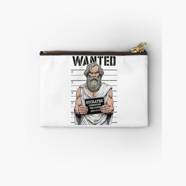 Item preview, Socrates Corrupting Youth Funny Philosophy Police Mugshot designed and sold by GrandeDuc.