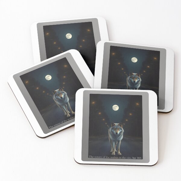 Item preview, Wolf dog in the city designed and sold by GiCapgraphics.