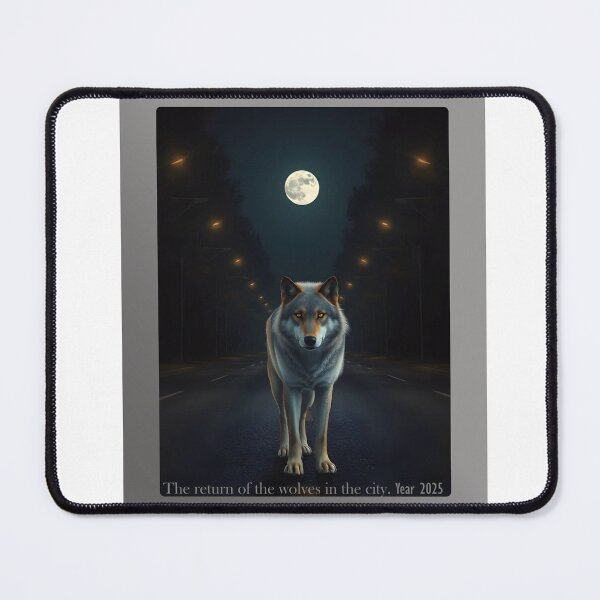 Item preview, Wolf dog in the city designed and sold by GiCapgraphics.