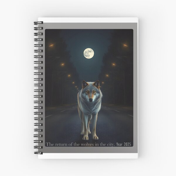 Item preview, Wolf dog in the city designed and sold by GiCapgraphics.