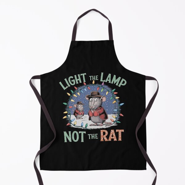 Item preview, Light The Lamp Not The Rat Christmas Funny Holiday Rat designed and sold by love3617.