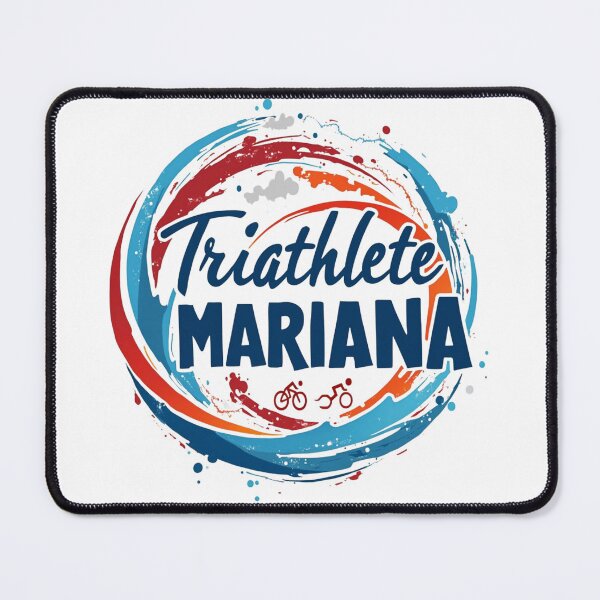 Item preview, Dynamic Triathlete Mariana - Swim, Bike, Run designed and sold by Triathlongram.