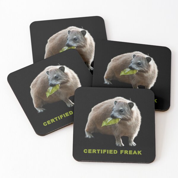 Item preview, Rock Hyrax Photo - Certified Freak | Cute Vampire Potato designed and sold by matchamoonshop.